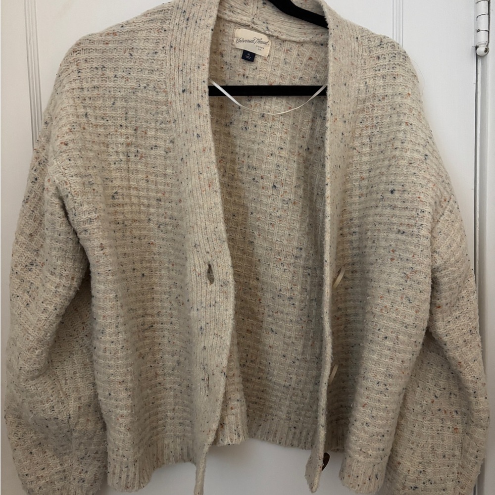 Universal Thread Speckled Knit Cardigan